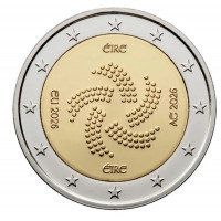 Ирландия 2026 - 2 евро "Председательство в совете ЕС"