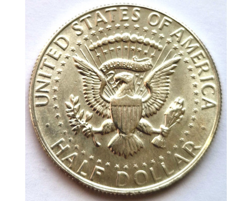 50 центов 1966 года США - Кеннеди (Серебро)